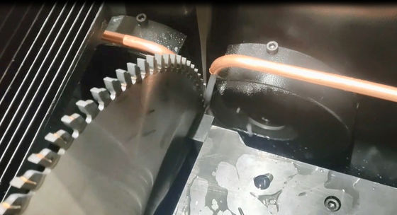 Mesin penggiling pisau gergaji CNC sisi ganda TCT pisau mengasah
