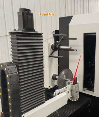 TORSEL Tinggi Keakuratan Cnc Fungsi Saw Blade Mesin Pengasah